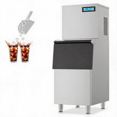 Ice Maker Machine 450LBS/24H, Ice Ready in 11Min, 250LBS Large Storage Bin, Industrial Ice Machine with Self-Cleaning&Insulated Layer, Thickness Adjustable, for Bar Restaurant Cafe Business
Visit the