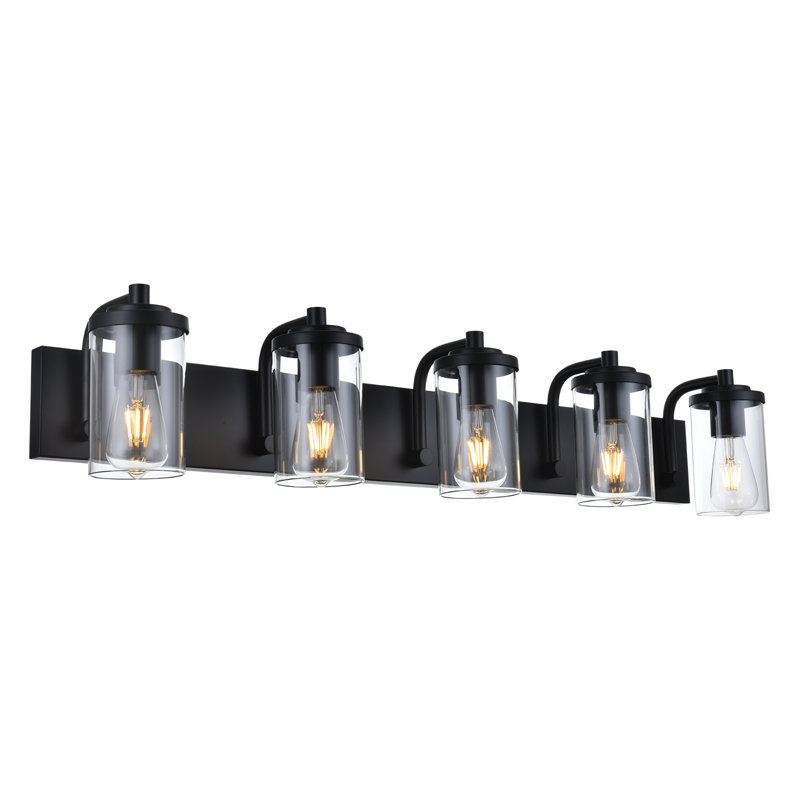 Coad 5 - Light Dimmable Vanity Light, Black