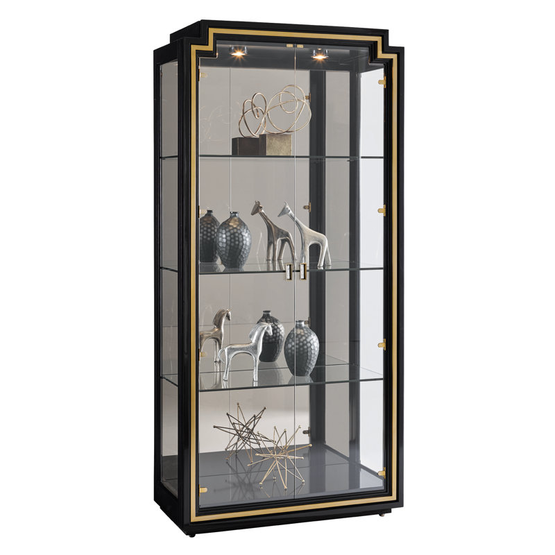 Sovereign Solid Wood Lighted Display Stand