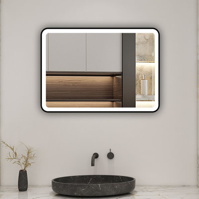 Akash Aluminium Rectangle Mirror