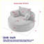 Fauteuil-lit moderne pour salon-115708459