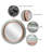 Plastic Wall Mirror 24 Inches - Green