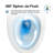 HOROW Greta One-Piece Elongated Toilet with Dual-Flush System, Soft-Close Seat Included, Floor-Mounted Design, 1.28 GPF