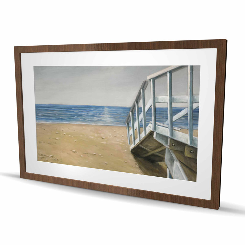 Paysage marin - chambre à coucher marine, H 24 po x l 36 po, Brun