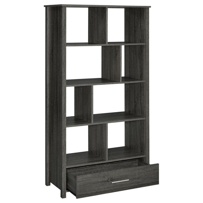 Bibliothèque de rangement Dylan, Gris