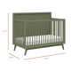 Palma 4-in-1 Convertible Crib with Toddler Bed Conversion Kit