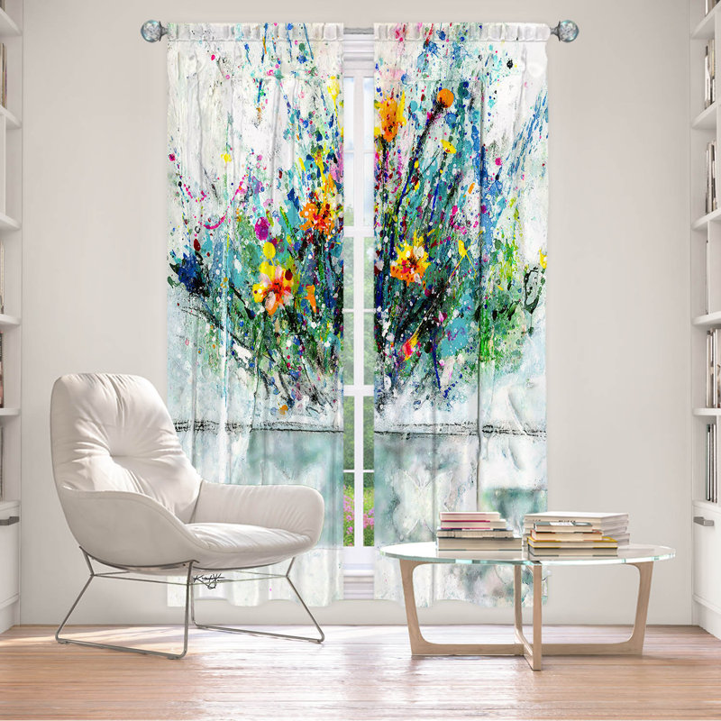 Shabaz Room Darkening Curtain Pair, 20" W x 52" L