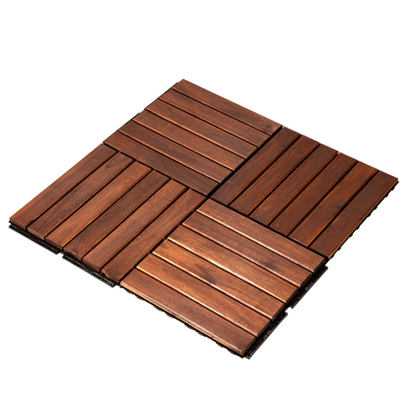Carrelage 12 po x 12 po, Brun