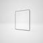 Cozy l 30 po x H 36 po Miroir de salle de bain mural avec cadre noir mat-514696199-515628769
