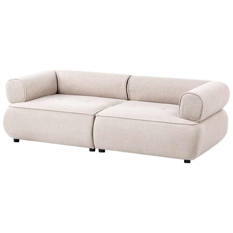 SALLA Sofa, Beige Boucle