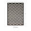 Tapis à chevrons gris anthracite-419010391