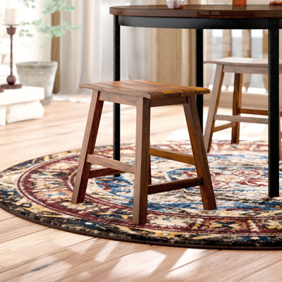 Kooper Solid Wood 18.43" Bar Stool by Loon Peak