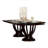 Rectangular Double Pedestal Table with Extension Leaf