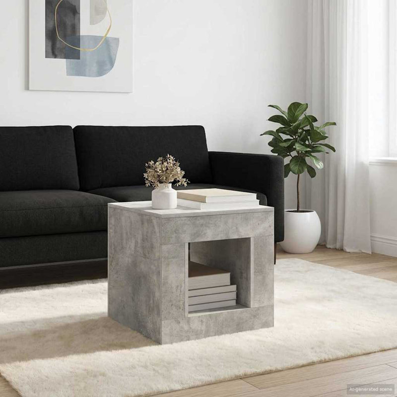 Coffee Table, Concrete Grey, Concrete Grey, Concrete Grey
