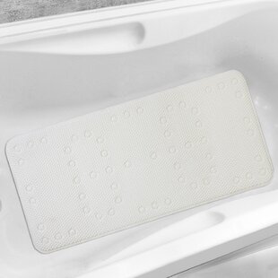 Clorox by Duck Brand Cushioned Foam Shower Mat, Non Slip Bathtub Mat with  Suction Cups, Fits Square Shower Stalls, 21' x 21, White