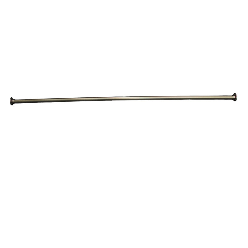 Tringle de rideau de douche 84 po, Laiton antique