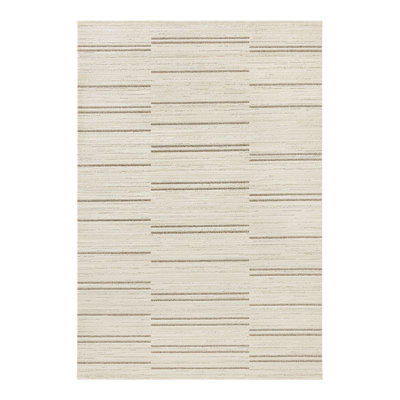 Maresia Stripes Area Rug, Ivory