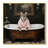 Tiger in Bathtub Wall Art Print Poster