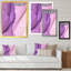 Art mural sur toile de luxe luxueux marbré mauve II-997174096-997174103
