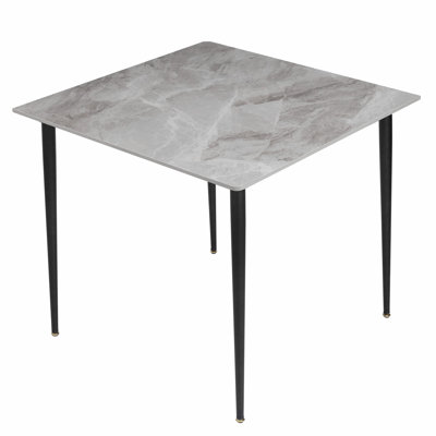 Annagh Stone Top Metal Base Dining Table