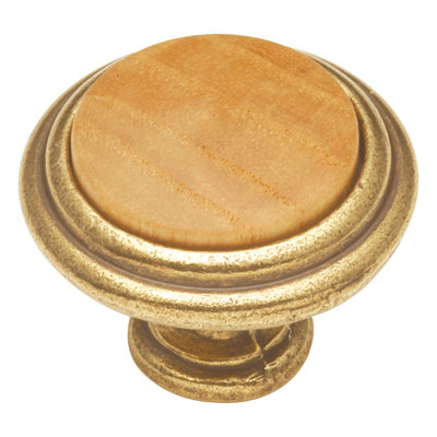 Poignée champignon Woodgrain