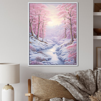 " Kawaii Landscape Winter River "