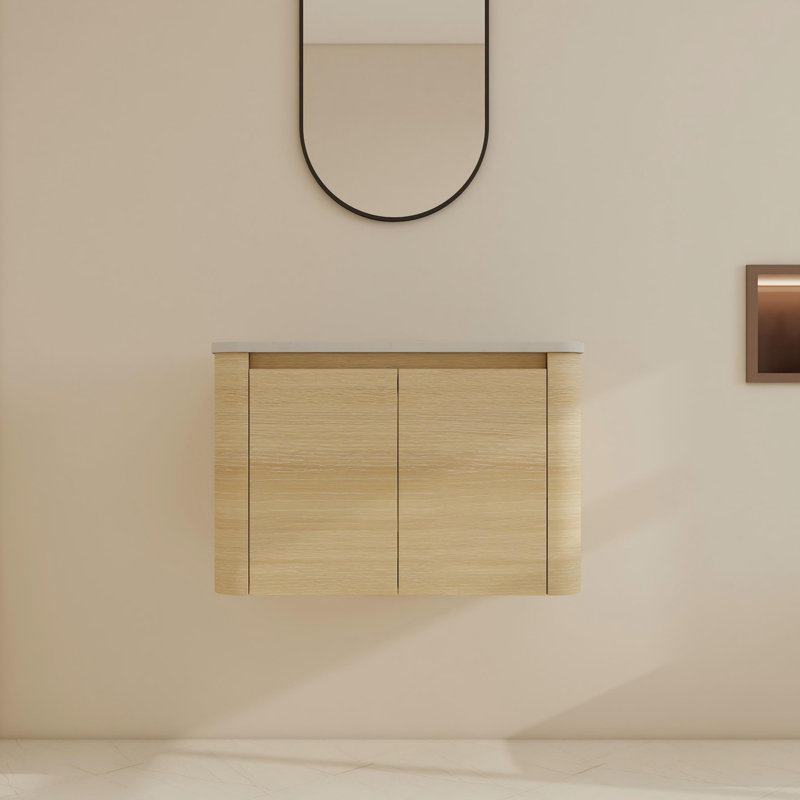 Base de meuble-lavabo simple 30 po, Beige