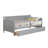 Pine Wood Daybed With Two Storage Drawers-1512401597
