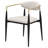 Onaigh Fabric Upholstered Dining Arm Chair Beige (Set of 2)-1471888152