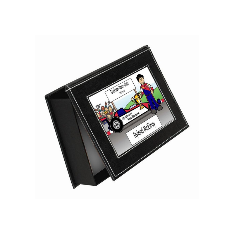 Faux Leather Memory Box