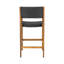 Tabouret en osier et bois Genesee