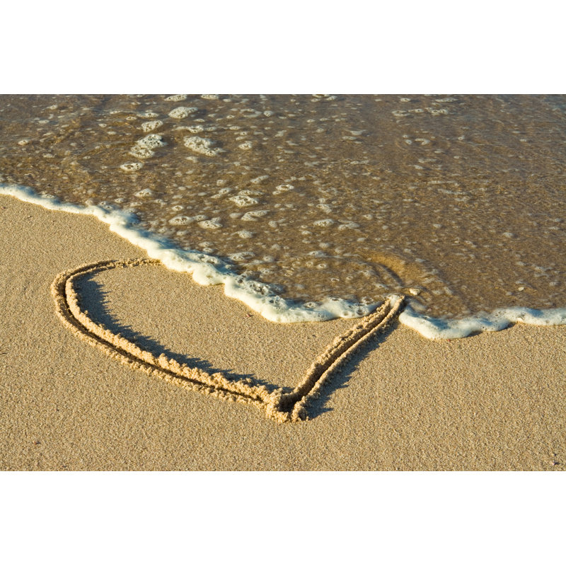Broken Heart - Wrapped Canvas Print, 20cm H x 30cm W x 3.8cm D