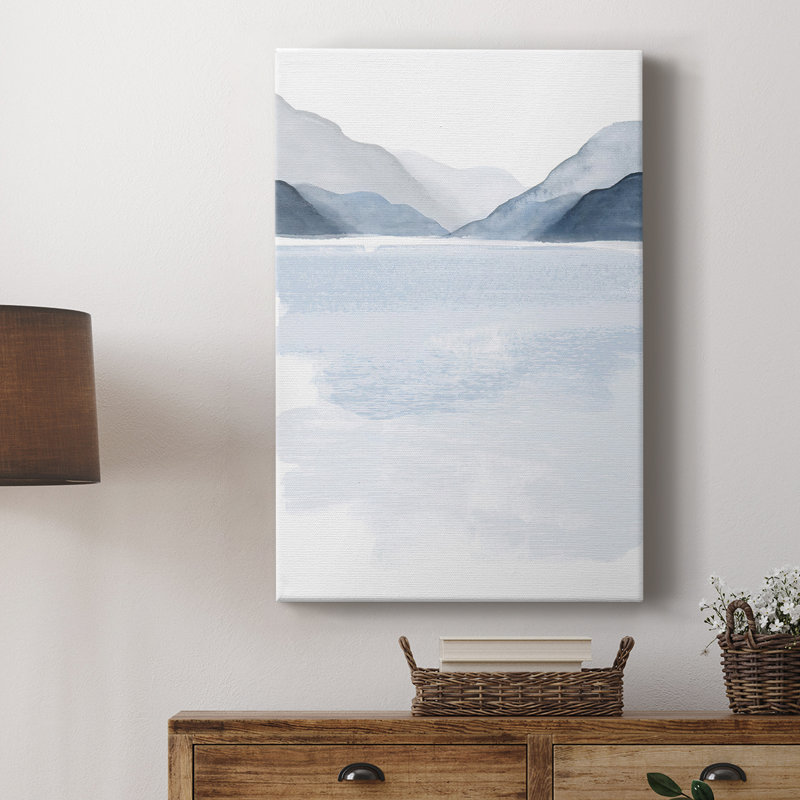 Glacial Lake I - galerie sur mesure, H 27 po x l 18 po