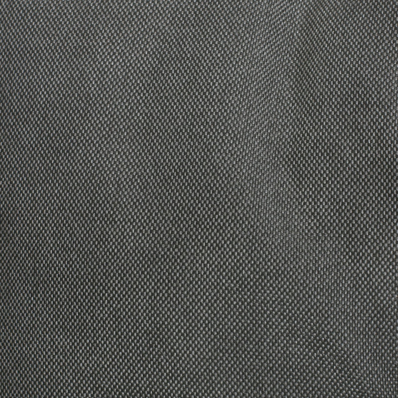 Fauteuil oscillant d'extérieur en osier gris foncé Palos, Dark Gray Cushion/Dark Gray Frame
