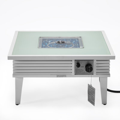 Habibah Square Propane Smokeless Fire Pit Table