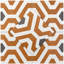 Anabella 9" x 9" Porcelain Field Tile in Soumaya