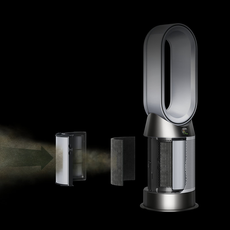 White HEPA Filter Hot and Cool Purifying Fan