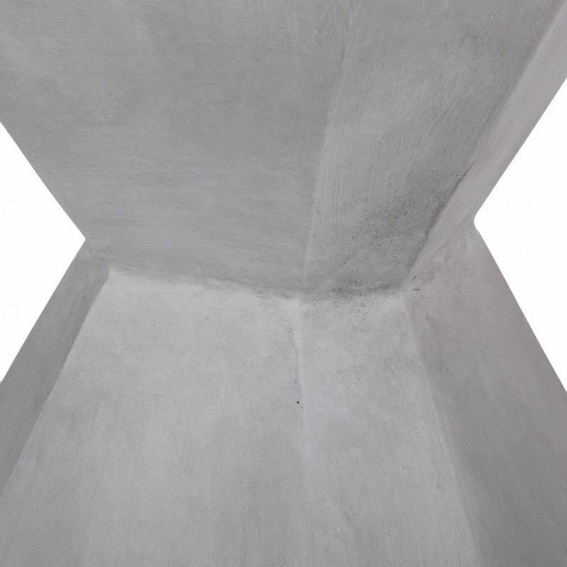 Table d'appoint d'extérieur en béton léger