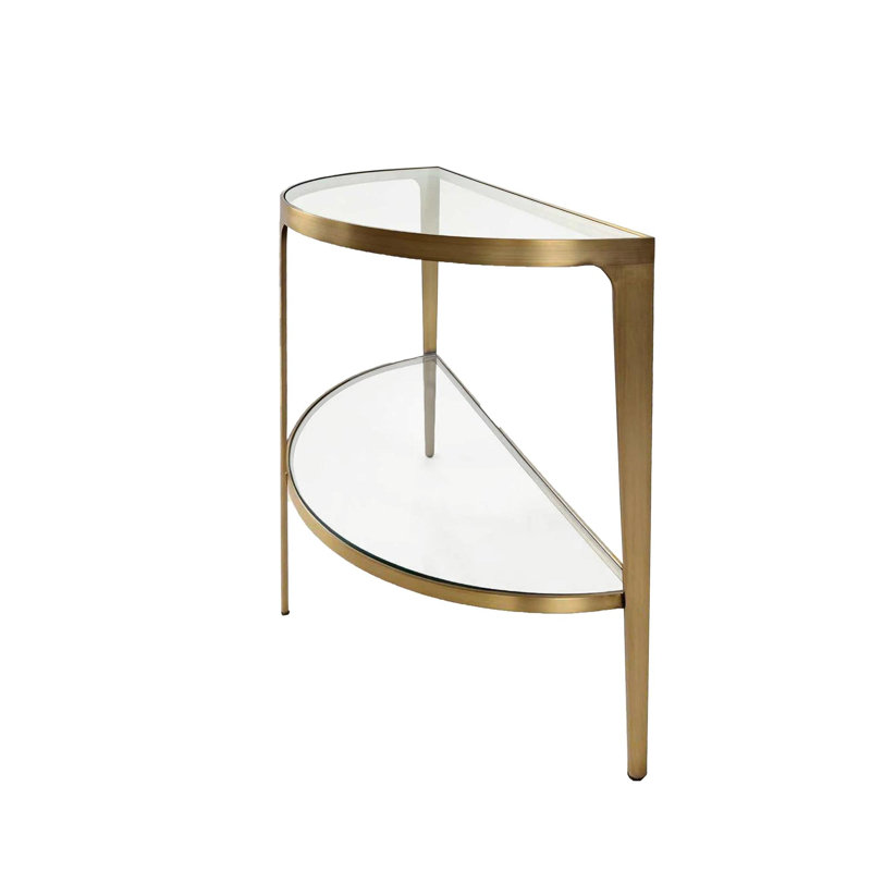 36'' W Glass Console Table