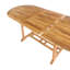 Huang Teak Solid Wood Extendable Outdoor Dining Table - 90 cm W 90 cm D