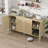 70" Rattan Buffet Cabinet With Storage-1974320806