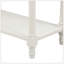 Console Daisy Series avec deux tiroirs et une tablette inférieure (blanc ivoire)-90338873