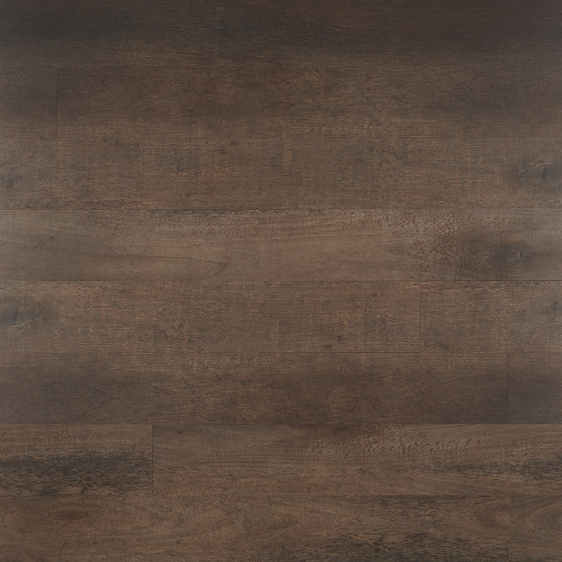 Lujo 28 MIL Wood Look 6" x 48" Rigid Click-Lock Luxury Vinyl Tile Flooring (27.39 Sq. Ft. / Case), Driftwood Rialto