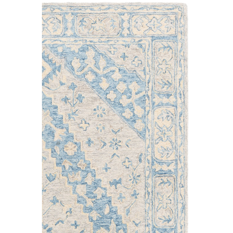 Laine touffetée à la main 80% Metro 474; Tapis oriental 20% coton, Rectangle 4pi x 6 pi