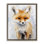  "Woodland Nursery Fox", art mural sur toile flottante par Franklyn Gregory