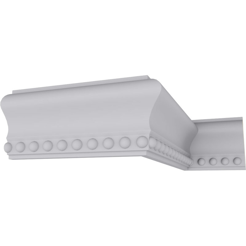 Ekena Millwork 2 3/4"H x 1"P x 94 1/2"L Edwards Chair Rail Moulding