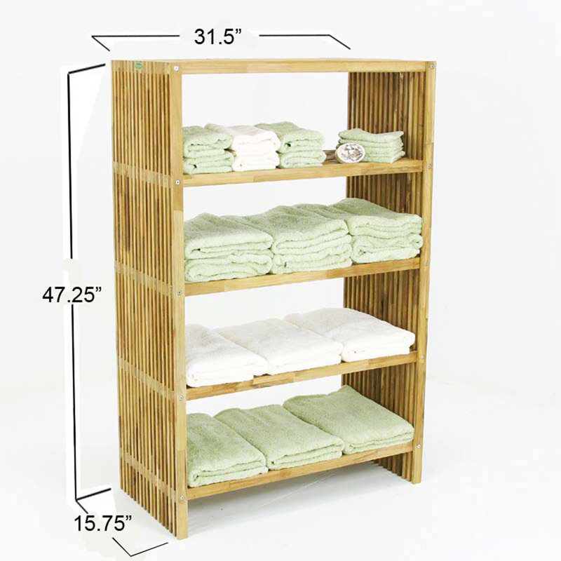47.5" H x 15.75" W x 31.5" D Shelving Unit