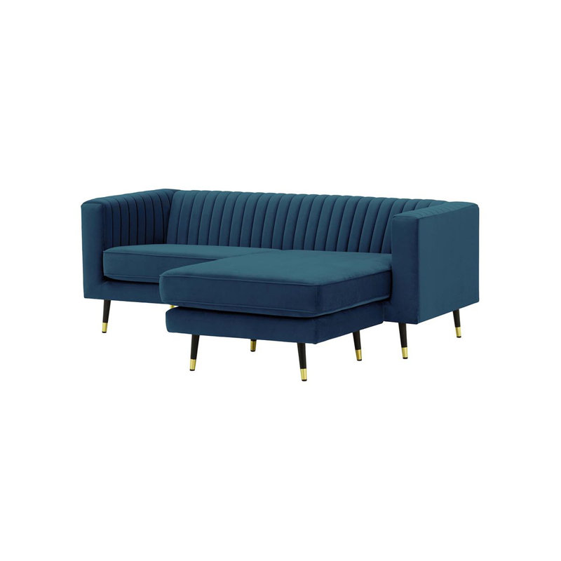 Monaville Universal Corner Sofa, Navy Blue