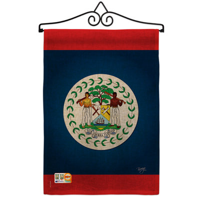 Double Sided 18.5'' H x 13'' W Burlap Garden Flag