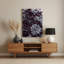 Art floral abstrait en métal brun 25-2125058031